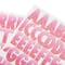 12 Packs: 112 ct. (1,344 total) Glitter Pink Ombre Alphabet Stickers by Recollections™